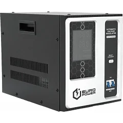 Стабилизатор напряжения релейный Europower EQVR-3000VA LCD, 2400W, AC 100V-260V