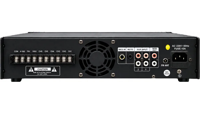 Трансляційний підсилювач потужності BIG 6ZONE450 MP3/FM/BT+ ECHO, фото № 3