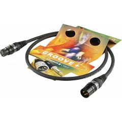 Мікрофонний кабель Sommer Cable CZCF-1000-SW SC-CLUB BLACK ZILK XLR Male – XLR Female, 10 м