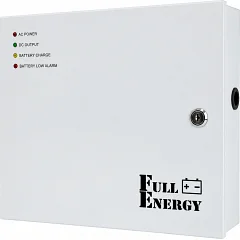 Блок безперебійного живлення Full Energy BBG-125-L у металевому корпусі з замком, 12 В / 5 А, для акумулятора 18 А·год