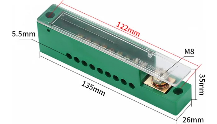 Паралельний розгалужувач-спліттер для проводів Voltronic FJ6/JHD-1-9 (Green), фото № 4