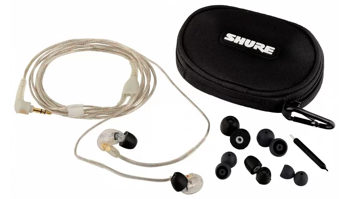 Звукоізолюючі міні навушники SHURE SE215-CL