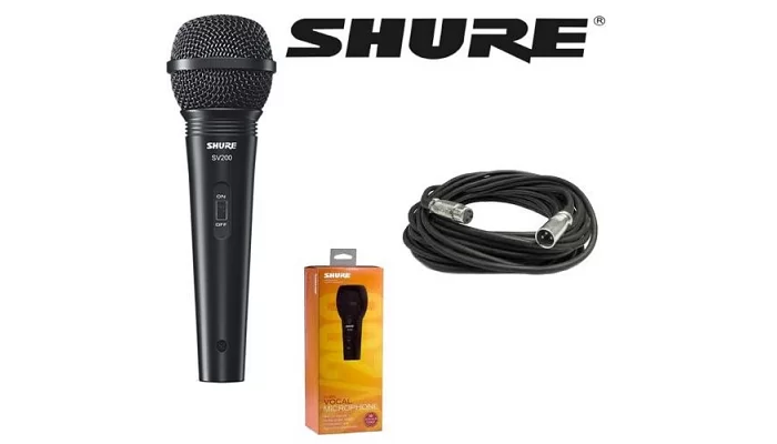 Вокальний мікрофон SHURE SV200, фото № 3