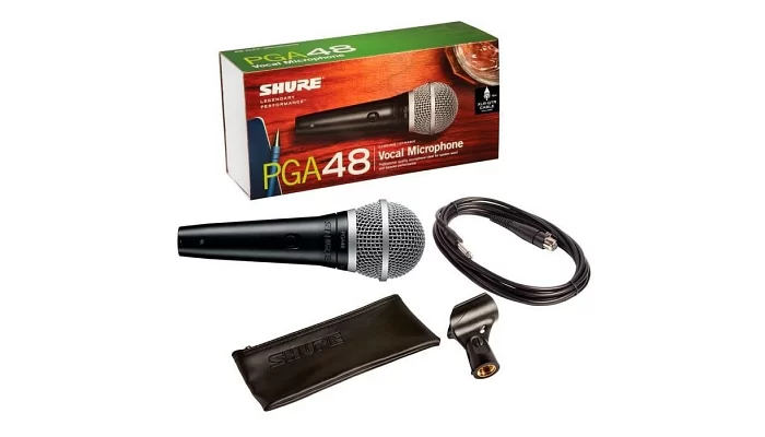 Вокальный микрофон SHURE PGA48-XLR-E, фото № 4