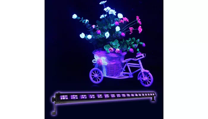 Светодиодный ультрафиолетовый прожектор BIG LEDUV 18*3W, фото № 5