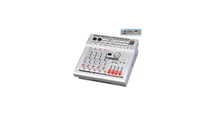 Активный микшерный пульт BIG PMX4D 2*150W MP3-USB
