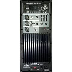 Вбудований підсилювач BIG 500W BIAMP (4Ohm) USB / MP3 / BT