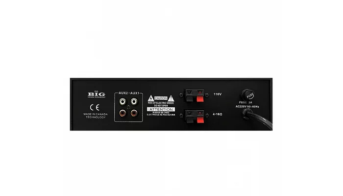 Трансляционный усилитель BIG PA45 USB/MP3/FM/BT, фото № 2