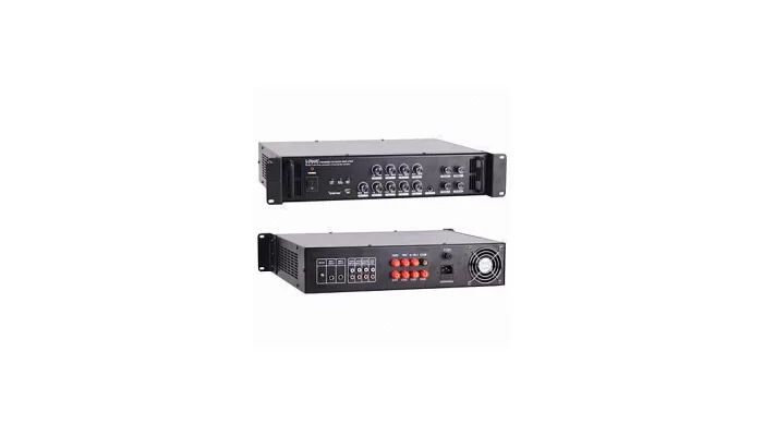 Трансляційний підсилювач BIG PA4ZONE500- - MP3 / FM