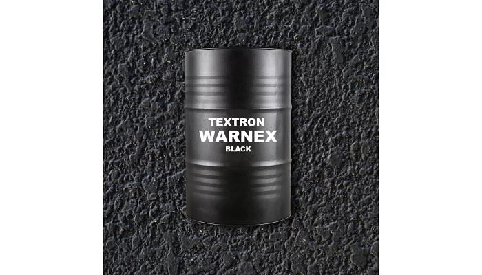 Чорна текстурная фарба для колонок BIG TEXTRON WARNEX BLACK 1 кг