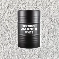Біла текстурная фарба для колонок BIG TEXTRON WARNEX WHITE 1 кг