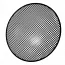 Круглая металлическая защитная сетка BIG mesh12 six angle
