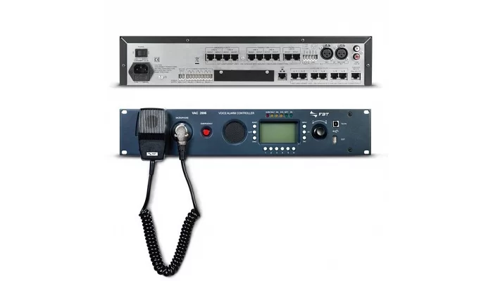 Контролер систем голосової евакуації FBT Audio contractor VAC 2006
