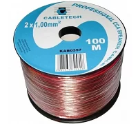 Акустический кабель Cabletech KAB0357, 2 x 1 мм, 100 м