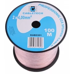Акустический кабель Cabletech KAB0361, 2 x 4 мм, 100 м