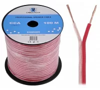 Акустический кабель Cabletech KAB0405 extra flexible, 2 x 0,5 мм, 100 м
