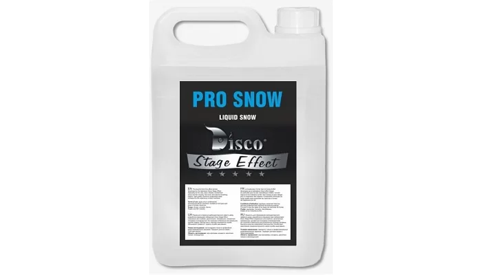 Жидкость для снега Disco Effect D-PrS Pro Snow, 5 л