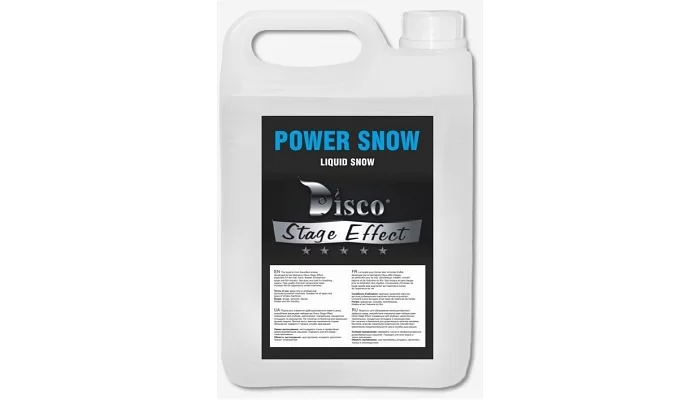 Жидкость для снега Disco Effect D-PS Power Snow, 5 л