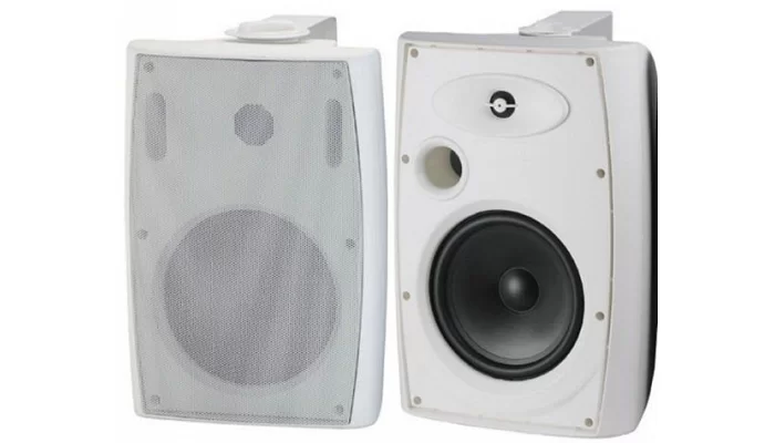 Настенный громкоговоритель L-Frank Audio HYB125-5TW 5,25", 20-30Вт, 100В, белый, фото № 1