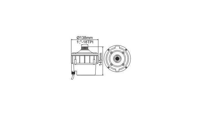 Драйвер для рупора L-Frank Audio HD50TA, 1 3/8", 50Вт, фото № 2