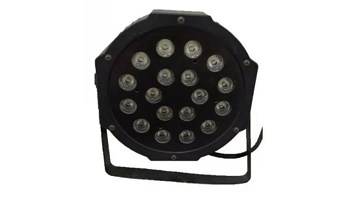 Світлодіодний прожектор New Light E-5 LED PAR LIGHT 18 * 1W RGB, фото № 1