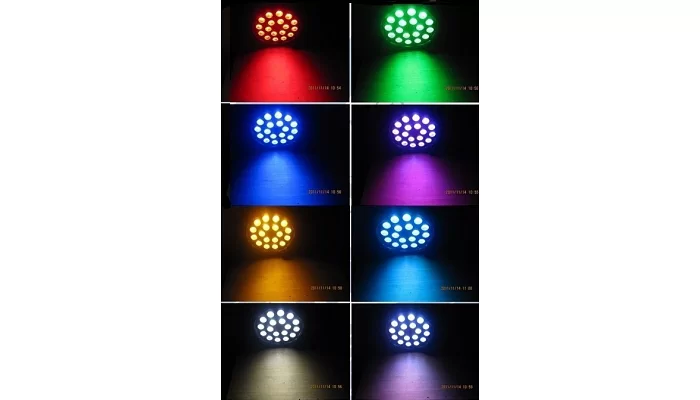 Світлодіодний прожектор New Light LED-130 LED PAR LIGHT 18 * 10W RGBW (4 в 1), фото № 2