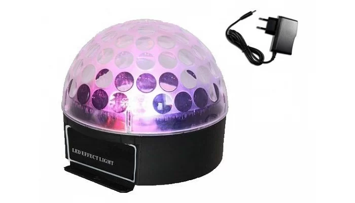 Светодиодный LED прибор New Light BAT-7 LED MAGIC BALL With Battery