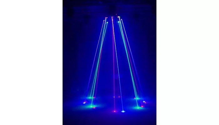 Центральный графический лазер New Light M-J8-50RGB RGB 8-light Laser Scan, фото № 2