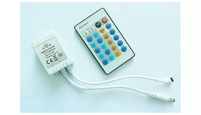 Светодиодный контроллер с пультом ДУ IR24-SC