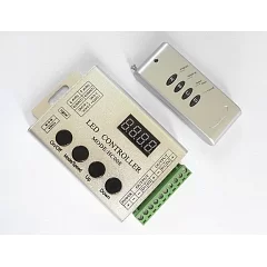 Светодиодный контроллер с пультом ДУ серии MAGIC New Light алюминиевый корпус HC008