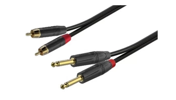 Межблочный кабель Roxtone GPTC200L15, 2x2x0.22 кв.мм, диаметр 5x10 мм, 1.5 м