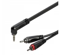 Межблочный кабель Roxtone RAYC150AL1, 2х1x0.14 кв. мм, вн. диаметр 4x8 мм, 1 м