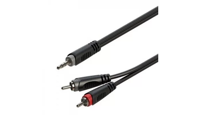 Межблочный кабель Roxtone RAYC150L1, 2х1x0.14 кв. мм, вн. диаметр 4x8 мм, 1 м