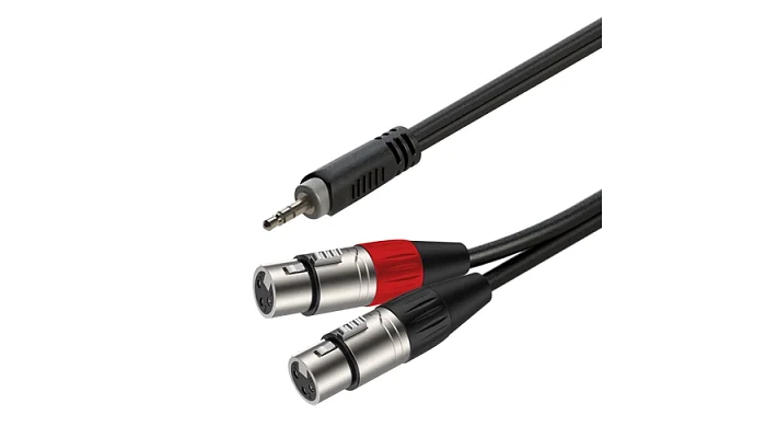 Межблочный кабель Roxtone RAYC170L2, 2х1x0.14 кв. мм, вн. диаметр 4x8 мм, 2 м