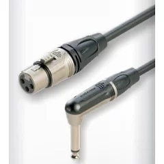 Готовый микрофонный кабель Roxtone DMXJ230L3, 2x0.22 кв.мм, вн.диаметр 6 мм, 3 м