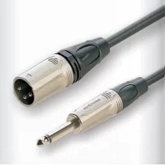 Готовый микрофонный кабель Roxtone DMXJ250L3, 2x0.22 кв.мм,вн.диаметр 6 мм, 3 м