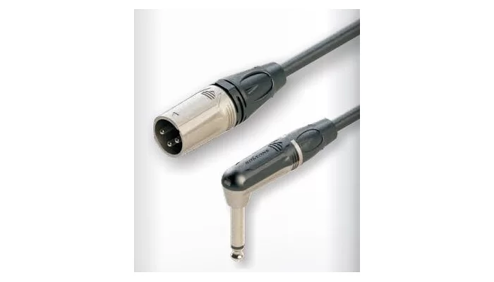 Готовий мікрофонний кабель Roxtone DMXJ270L5, 2x0.22 кв.мм, вн.діаметр 6 мм, 5 м