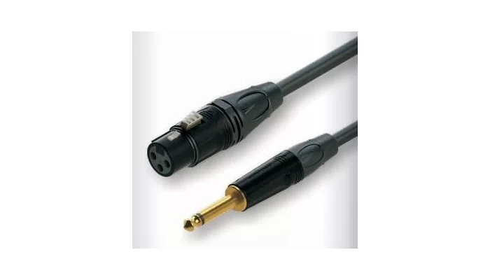Готовый микрофонный кабель Roxtone GMXJ210L3, 2x0.30 кв.мм, вн.диаметр 6.5 мм, 3 м