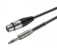 Готовий мікрофонний кабель Roxtone SMXJ220L6, 2x0.22 кв.мм, вн.діаметр 6 мм, 6 м