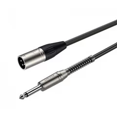 Готовый микрофонный кабель Roxtone SMXJ250L1, 2x0.22 кв.мм, вн.диаметр 6 мм, 1 м