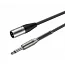 Готовый микрофонный кабель Roxtone SMXJ250L1, 2x0.22 кв.мм, вн.диаметр 6 мм, 1 м