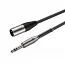Готовый микрофонный кабель Roxtone SMXJ260L1, 2x0.22 кв.мм, вн.диаметр 6 мм, 1 м