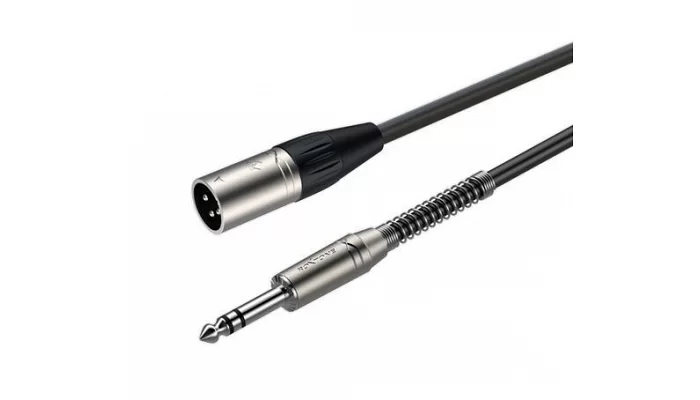 Готовый микрофонный кабель Roxtone SMXJ260L3, 2x0.22 кв.мм, вн.диаметр 6 мм, 3 м