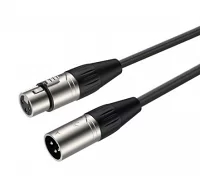Готовий мікрофонний кабель Roxtone SMXX200L05, 2x0.22 кв.мм, вн.діаметр 6 мм, 0,5 м