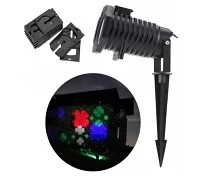 Всепогодний вуличний лазер Х-Laser 11P014 Green moving firefly garden laser