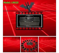 Лучевой лазер для лазерной сети X-Laser LN620-1 200mW, красный, 1 шт.