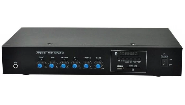 Трансляционный усилитель Younasi Y-5060U, 60Вт, USB, FM, Bluetooth, фото № 1
