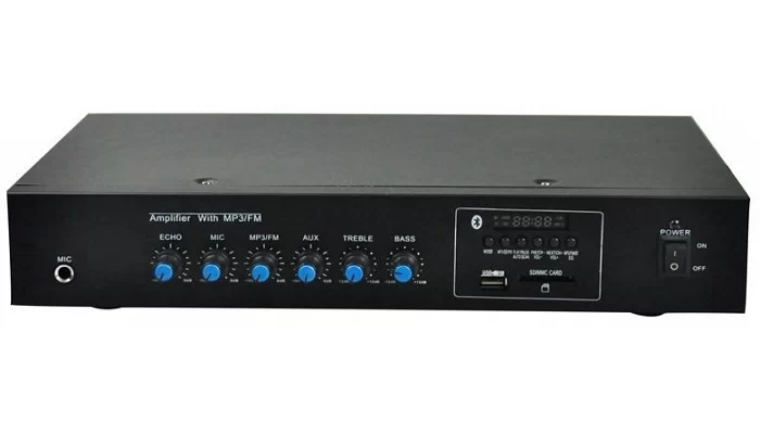 Трансляційний підсилювач Younasi Y-5100U, 100Вт, USB, FM, Bluetooth, фото № 1