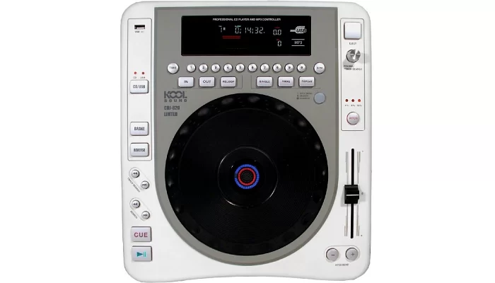 CD / MP3 / USB програвач для DJ Kool Sound CDJ-620 / White, фото № 1