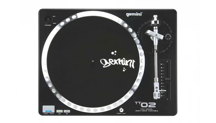 Вініловий програвач DJ Gemini TT-02, фото № 1